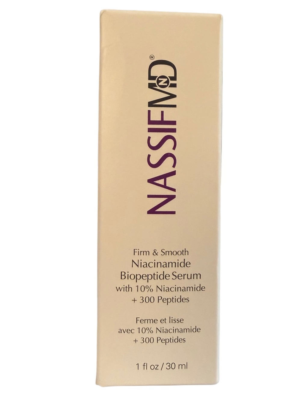 BNIB! NASSIFMD Firm & Smooth Niacinamide Biopetide Serum